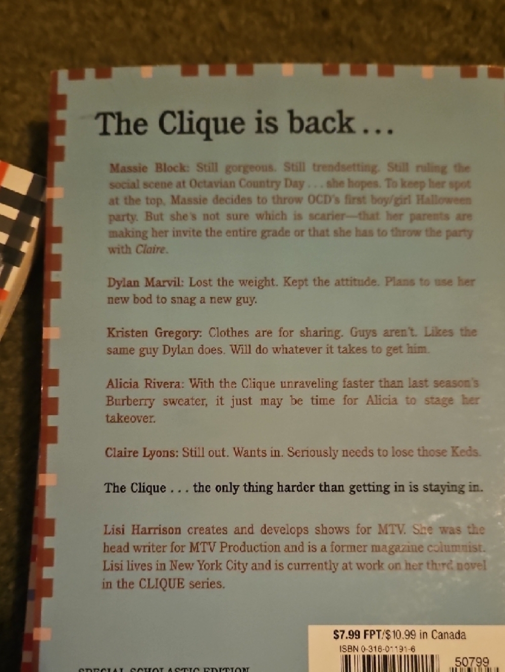 Clique Series Paperback Books First 5 Books - Picture 3 of 6